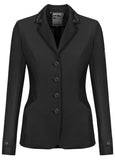 Fair Play Taylor Chic Comfi-Mesh Show Coat  Black Rosegold