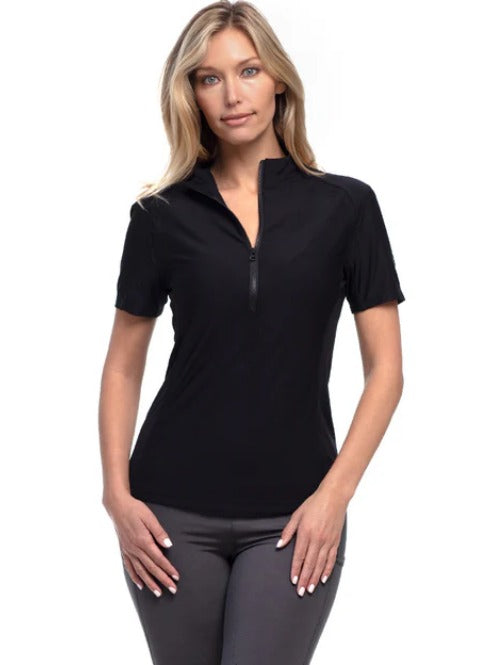 Goode Rider Perfect Sport Shirt in Black Stripe