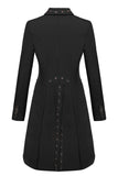 Fair Play Dorothee Comfinat-Tech Tailcoat Black with Rosegold
